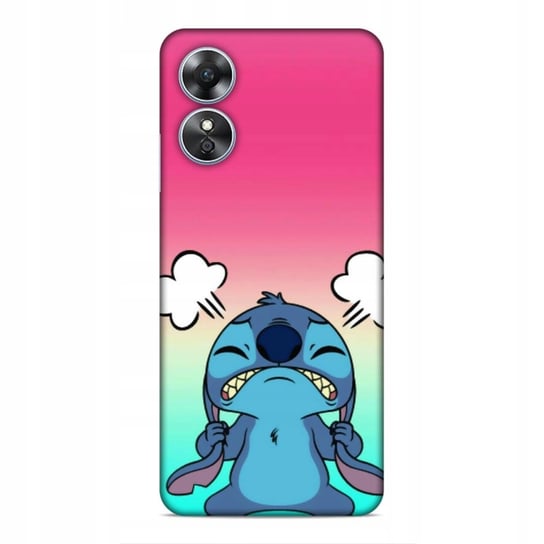 Etui Case Do Oppo A17 - Bardzo Duży Wybór Wzorów Lilo & Stitch Bajki Najnowsza Wersja_6-Stitch Czarny_ Wzór Nr . 6 Inna marka