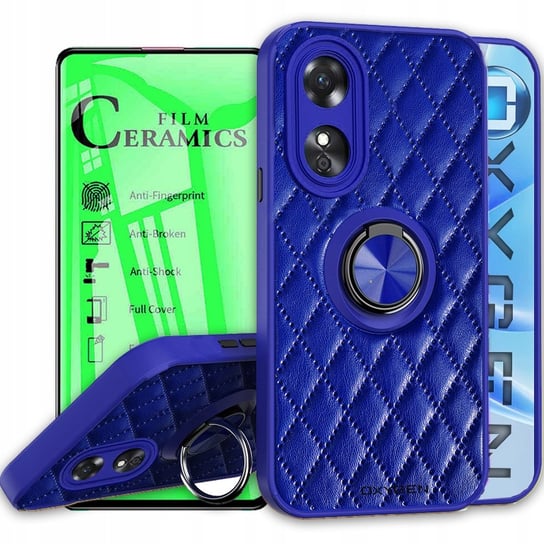 Etui case do Oppo A17 marki OXYGEN Glam + Ceramic OXYGEN