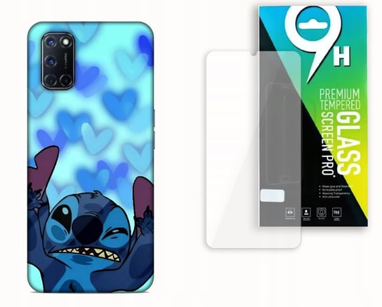 ETUI CASE DO OPPO A52 + SZKŁO HARTOWANE - LILO & STITCH SŁODZIAK BAJKI bez marki