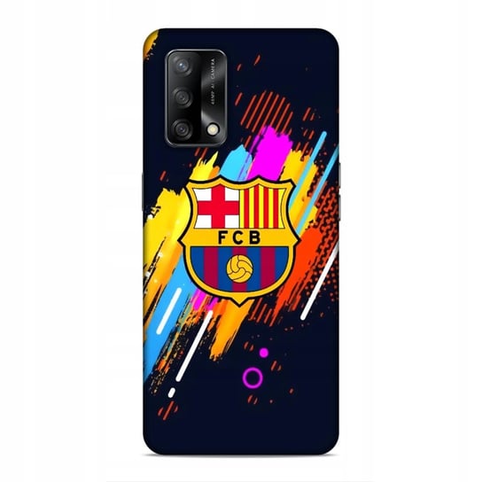 Etui Case Do Oppo A54 5G / A74 5G / A93 5G - Wybór Wzór Fc Barcelona Kluby Najnowsza Wersja_6-Stitch Czarny_ Wzór Nr . 366 Inna marka