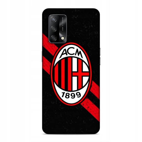 ETUI CASE DO OPPO A54 5G / A74 5G / A93 5G - WZÓR AC MILAN PIŁKA KLUBY bez marki