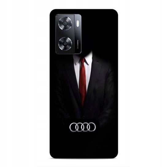 Etui Case Do Oppo A57 4G - Bardzo Duży Wybór Wzorów Motoryzacja Audi Auta Najnowsza Wersja_6-Stitch Czarny_ Wzór Nr . 485 Inna marka