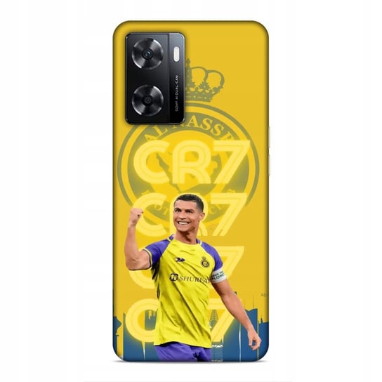 ETUI CASE DO OPPO A57 5G / A57S - DUŻY WYBÓR WZORÓW CRISTIANO RONALDO CR7 NAJNOWSZA WERSJA_6-stitch czarny_ WZÓR NR . 383 Inna marka