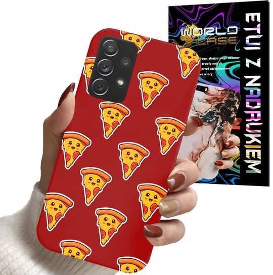 ETUI CASE DO OPPO A72 4G 5G - PIZZA DAMSKIE WZORY PĄCZKI PIANKI PLECKI WORLD CASE