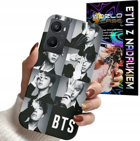 ETUI CASE DO OPPO A96 4G - BTS DAMSKIE WZORY KPOP GOT7 BLACKPINK WORLD CASE