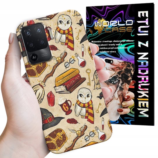 ETUI CASE DO OPPO F19 PRO - WZORY DLA FANÓW ŚWIATA MAGII WORLD CASE