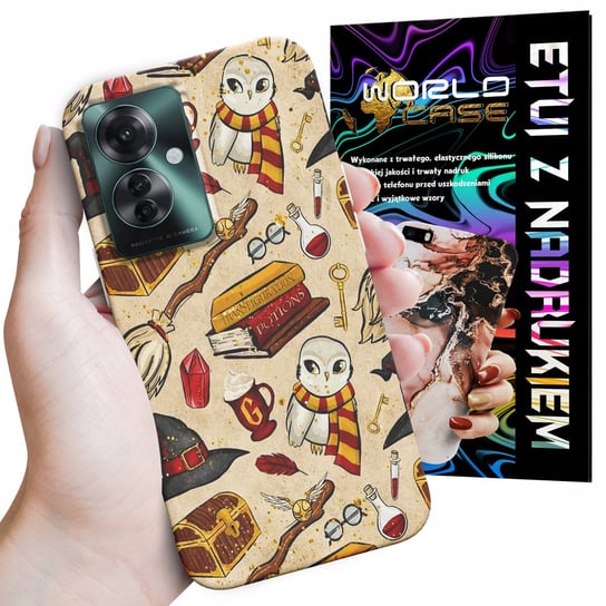 ETUI CASE DO OPPO RENO 11 F 5G - WZORY DLA FANÓW ŚWIATA MAGII WORLD CASE