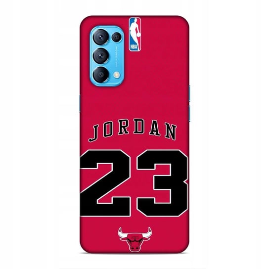 Etui Case Do Oppo Reno 5 / Find X3 Lite - Wybór Wzorów Jordan Mj 23 Nba Najnowsza Wersja_6-Stitch Czarny_ Wzór Nr . 320 Inna marka