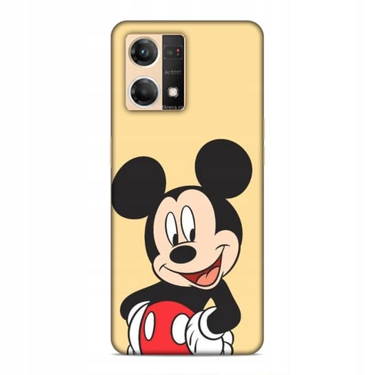 ETUI CASE DO OPPO RENO 7 4G - DUŻY WYBÓR WZORÓW MYSZKA MIKI MINNIE BAJKI NAJNOWSZA WERSJA_6-stitch czarny_ WZÓR NR . 141 Inna marka