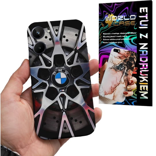 ETUI CASE DO REALME 10 4G - BMW FELGA AUTO FAN WZORY MERCEDES ITP WORLD CASE