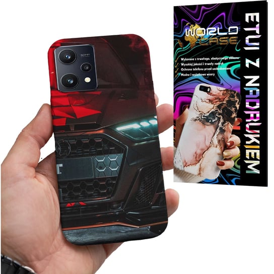 ETUI CASE DO REALME 8 / 8 PRO - AUDI AUTO FAN WZORY MERCEDES ITP WORLD CASE