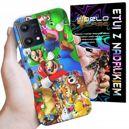 ETUI CASE DO REALME 9 5G - SUPER MARIO BROS BAJKI WZORY WYBÓR WORLD CASE