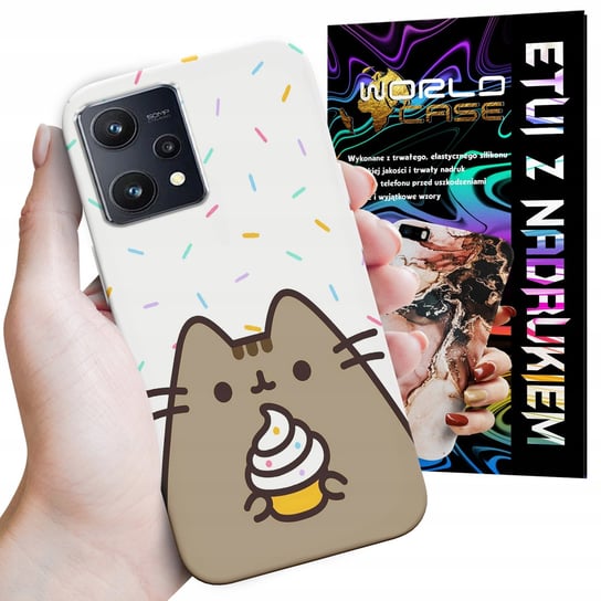 ETUI CASE DO REALME 9 PRO - SŁODKI KOTEK KOT OBUDOWA PLECKI WORLD CASE