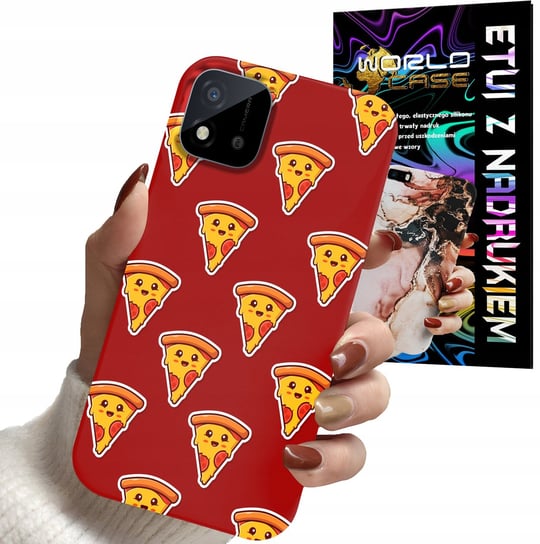 ETUI CASE DO REALME C11 2021 - PIZZA DAMSKIE WZORY PĄCZKI PIANKI PLECKI WORLD CASE