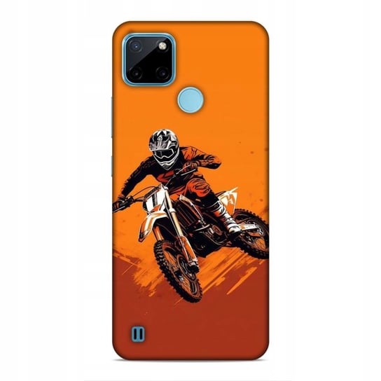 ETUI CASE DO REALME C21 Y / C25Y - WZORY DO WYBORU SPEEDWAY ŻUŻEL CROSS NAJNOWSZA WERSJA_6-stitch czarny_ WZÓR NR . 499 Inna marka