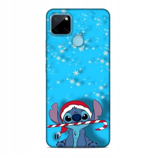 ETUI CASE DO REALME C21 Y / C25Y - WZORY DO WYBORU STITCH ŚWIĘTA PREZENT NAJNOWSZA WERSJA_6-stitch czarny_ WZÓR NR . R064 Inna marka