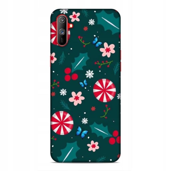 ETUI CASE DO REALME C3 - DUŻO WZORÓW DO WYBORU WZÓR ŚWIĄTECZNE PREZENTY NAJNOWSZA WERSJA_6-stitch czarny_ WZÓR NR . 505 Inna marka