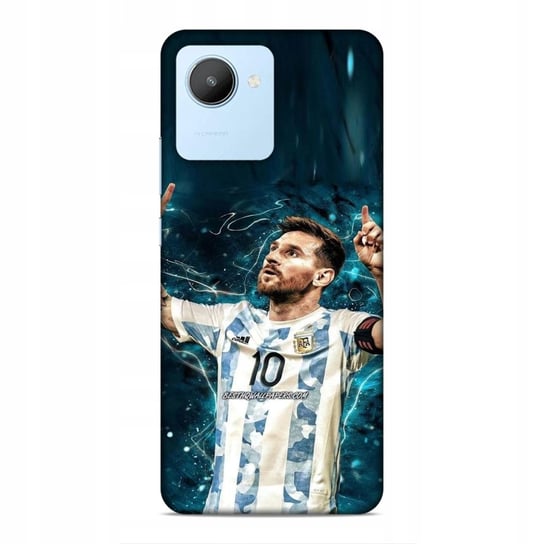 ETUI CASE DO REALME C30 / C30S / 50i PRIME - WZORY LEO KRÓL FUTBOLU ARGENTY bez marki