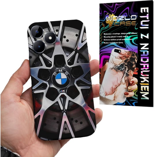 ETUI CASE DO REALME C51 / C53 4G - BMW FELGA AUTO FAN WZORY MERCEDES ITP WORLD CASE