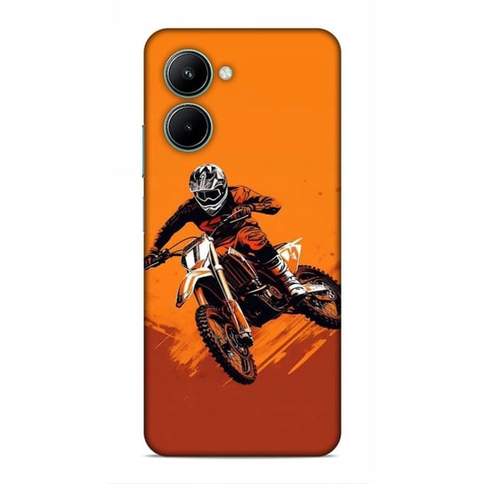 ETUI CASE DO REALME C55 - DUŻO WZORÓW DO WYBORU WZÓR SPEEDWAY ŻUŻEL CROSS bez marki