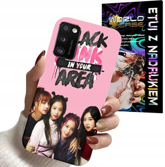 ETUI CASE DO SAMSUNG A02S - BLACKPINK DAMSKIE WZORY KPOP BTS GOT7 WORLD CASE