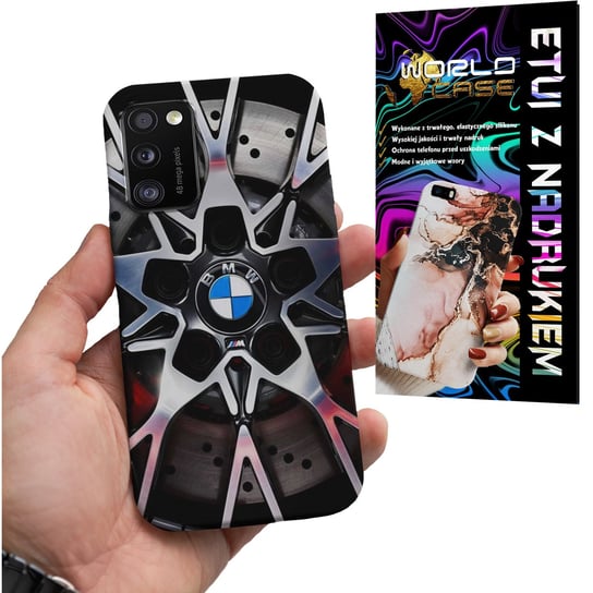 ETUI CASE DO SAMSUNG A02S - BMW FELGA AUTO FAN WZORY MERCEDES ITP WORLD CASE