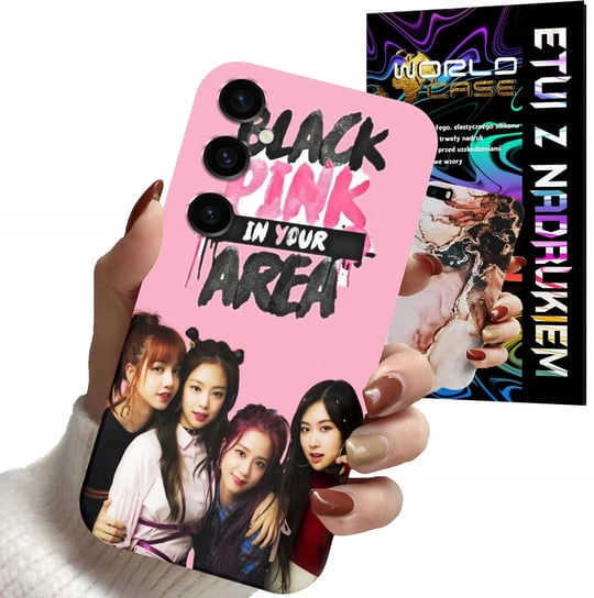 ETUI CASE DO SAMSUNG A05S - BLACKPINK DAMSKIE WZORY KPOP BTS GOT7 WORLD CASE