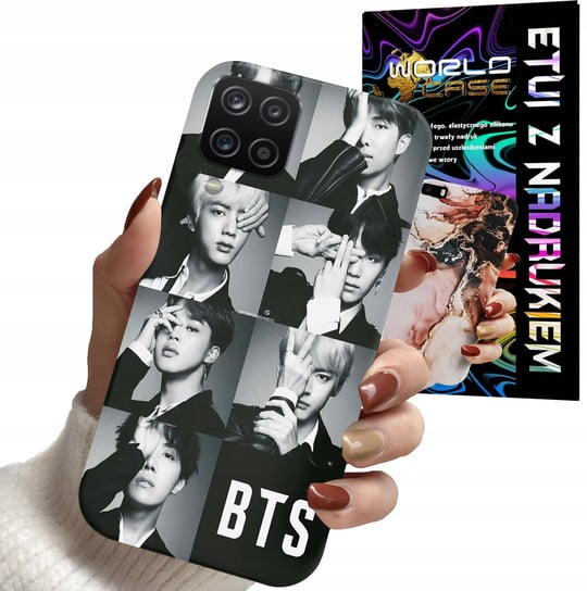 ETUI CASE DO SAMSUNG A12 M12 - BTS DAMSKIE WZORY KPOP GOT7 BLACKPINK WORLD CASE