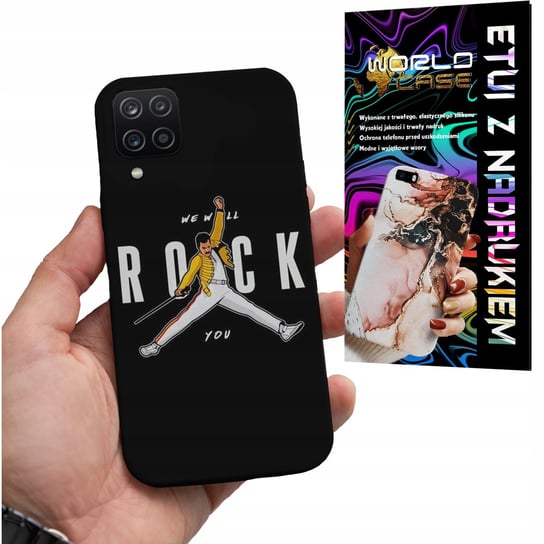 ETUI CASE DO SAMSUNG A12 M12 - ROCK KAPELE WZORY FAN POKROWEIC PLECKI WORLD CASE