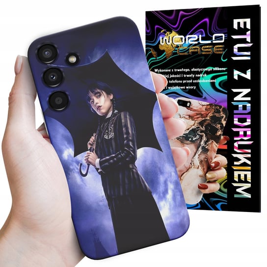 ETUI CASE DO SAMSUNG A13 5G A04S - ADDAMS Wednesday WIELE WZORÓW Z FILMÓW WORLD CASE