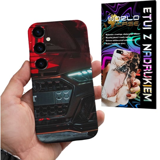 ETUI CASE DO SAMSUNG A15 4G -AUDI AUTO FAN WZORY MERCEDES ITP WORLD CASE