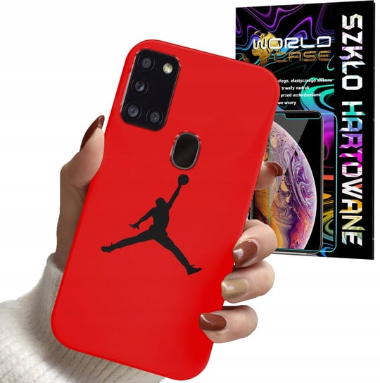 ETUI CASE DO SAMSUNG A21S - KOSZYKÓWKA WZORY DLA FANÓW NBA + SZKŁO WORLD CASE