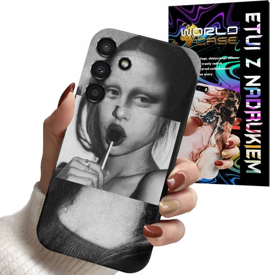 ETUI CASE DO SAMSUNG A34 5G - MONA LISA WZORY DLA KOBIET PLECKI OBUDOWA WORLD CASE