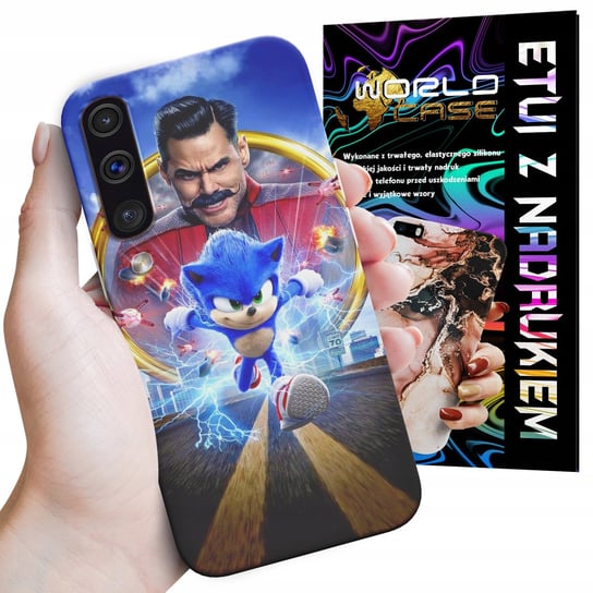 ETUI CASE DO SAMSUNG A50 A30S A50S - SONIC SONIK WZORY Z BAJEK MARIO PLECKI WORLD CASE