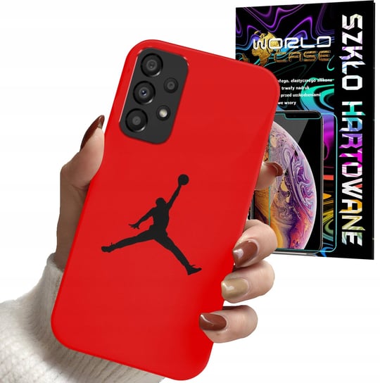 ETUI CASE DO SAMSUNG A53 5G - KOSZYKÓWKA WZORY DLA FANÓW NBA + SZKŁO WORLD CASE