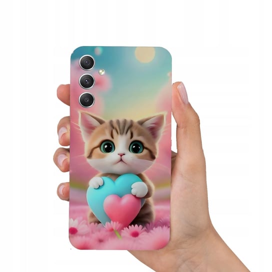 Etui CASE do SAMSUNG GALAXY A15 5G Z NADRUKIEM - KOTKI KOTY PUPILEK SŁODKI M218 Inna marka