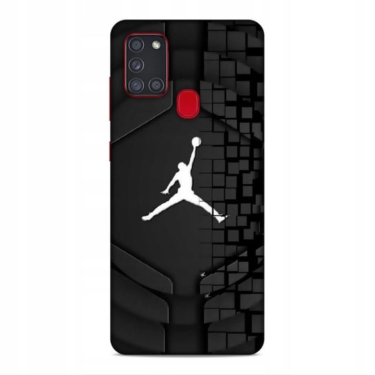 ETUI CASE DO SAMSUNG GALAXY A21s - DUŻY WYBÓR WZORÓW JORDAN MJ 23 NBA NAJNOWSZA WERSJA_6-stitch czarny_ WZÓR NR . 312 Inna marka