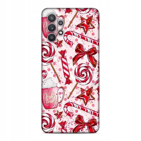 Etui Case Do Samsung Galaxy A32 5G - Duży Wybór Wzorów Świąteczny Święta Najnowsza Wersja_6-Stitch Czarny_ Wzór Nr . 506 Inna marka