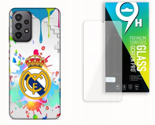 ETUI CASE DO SAMSUNG GALAXY A33 5G + SZKŁO HARTOWANE - REAL MADRYT KLUB bez marki