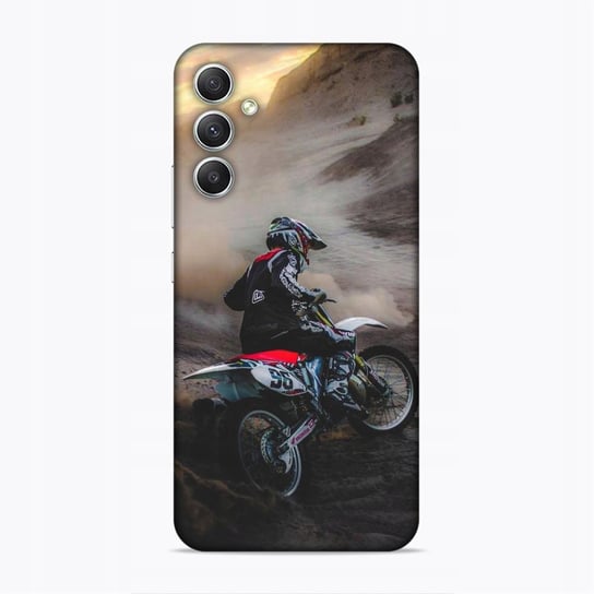 Etui Case Do Samsung Galaxy A34 5G - Duży Wybór Wzorów Motory Cross Żużel Najnowsza Wersja_6-Stitch Czarny_ Wzór Nr . 500 Inna marka