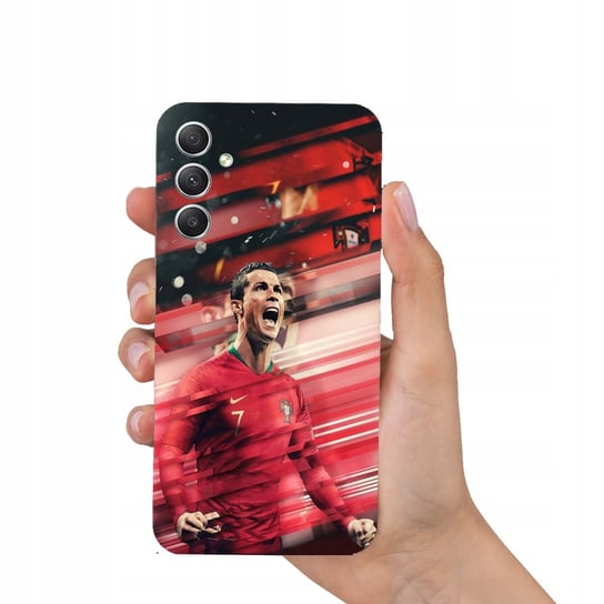 Etui Case Do Samsung Galaxy A34 5G Z Nadrukiem Cristiano Ronaldo Cr7 Piłka M160 Inna marka