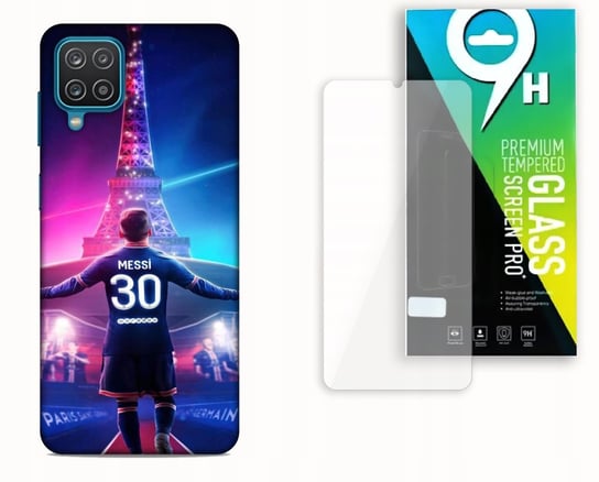 ETUI CASE DO SAMSUNG GALAXY A42 5G + SZKŁO HARTOWANE - LEO KRÓL FUTBOLU WIE bez marki