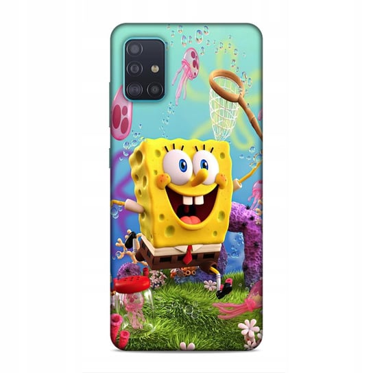 ETUI CASE DO SAMSUNG GALAXY A51 -RÓŻNE WZORY DO WYBORU SPONGE.BOB BAJKI NAJNOWSZA WERSJA_6-stitch czarny_ WZÓR NR . 23 Inna marka