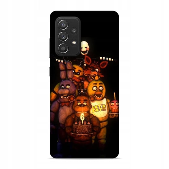 ETUI CASE DO SAMSUNG GALAXY A52 / A52S / A52 5G - WZÓR FREDI FNAF GRY bez marki