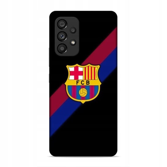 ETUI CASE DO SAMSUNG GALAXY A53 5G - DUŻO WZORÓW WYBÓR BARCELONA KLUBY NAJNOWSZA WERSJA_6-stitch czarny_ WZÓR NR . 367 Inna marka