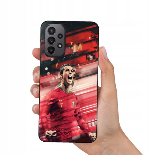 Etui Case Do Samsung Galaxy A53 5G Z Nadrukiem Cristiano Ronaldo Cr7 Piłka M160 Inna marka