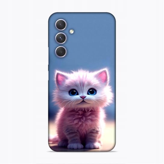 Etui Case Do Samsung Galaxy A54 5G - Różne Do Wyboru Wzór Kotek Kotki Pupil Najnowsza Wersja_6-Stitch Czarny_ Wzór Nr . 397 Inna marka