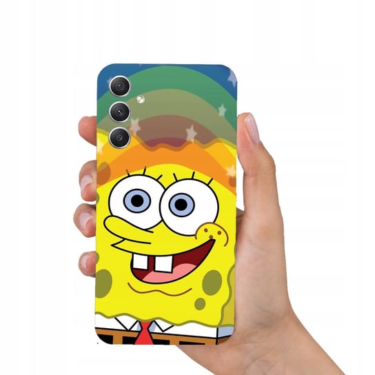 Etui Case Do Samsung Galaxy A55 5G Z Nadrukiem Spong-Ebob Kanciastoporty M39 Inna marka