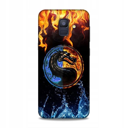 Etui Case Do Samsung Galaxy A6 2018 - Różny Wybór Wzór Mortal Kombat Gry Najnowsza Wersja_6-Stitch Czarny_ Wzór Nr . 300 Inna marka