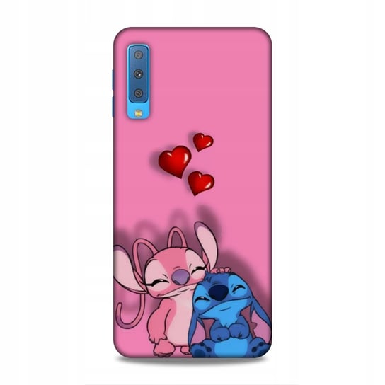 Etui Case Do Samsung Galaxy A7 2018 - Różny Wybór Wzór Lilo&Stitch Bajki Najnowsza Wersja_6-Stitch Czarny_ Wzór Nr . W051 Inna marka